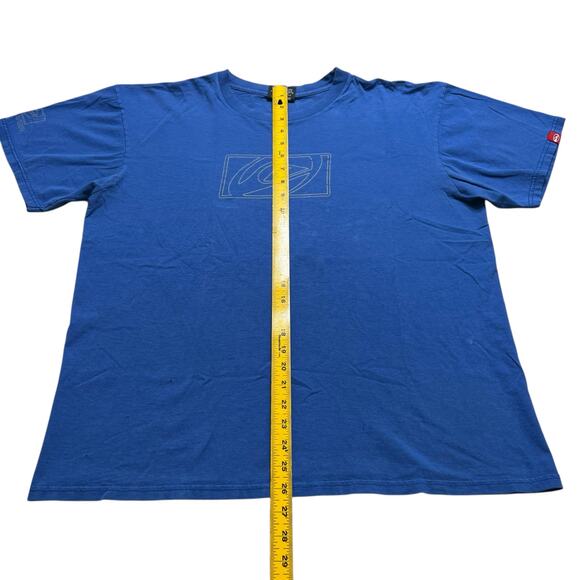 Vintage Quiksilver T-Shirt Men’s XL Blue Surf Skate Y2K Logo Tee Made in Mexico - Picture 5 of 11